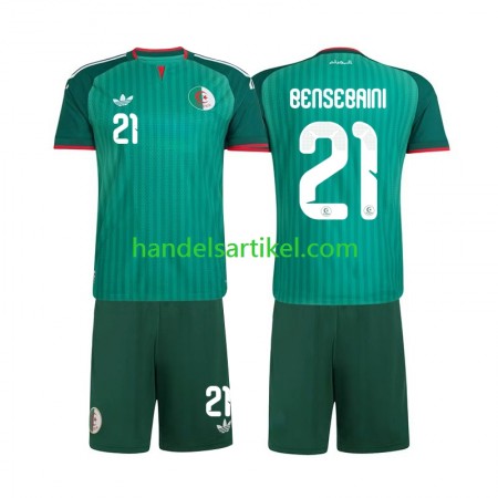 Algerien Ramy Bensebaini 21 Kinder Auswärts Trikotsatz 2026 Kurzarm